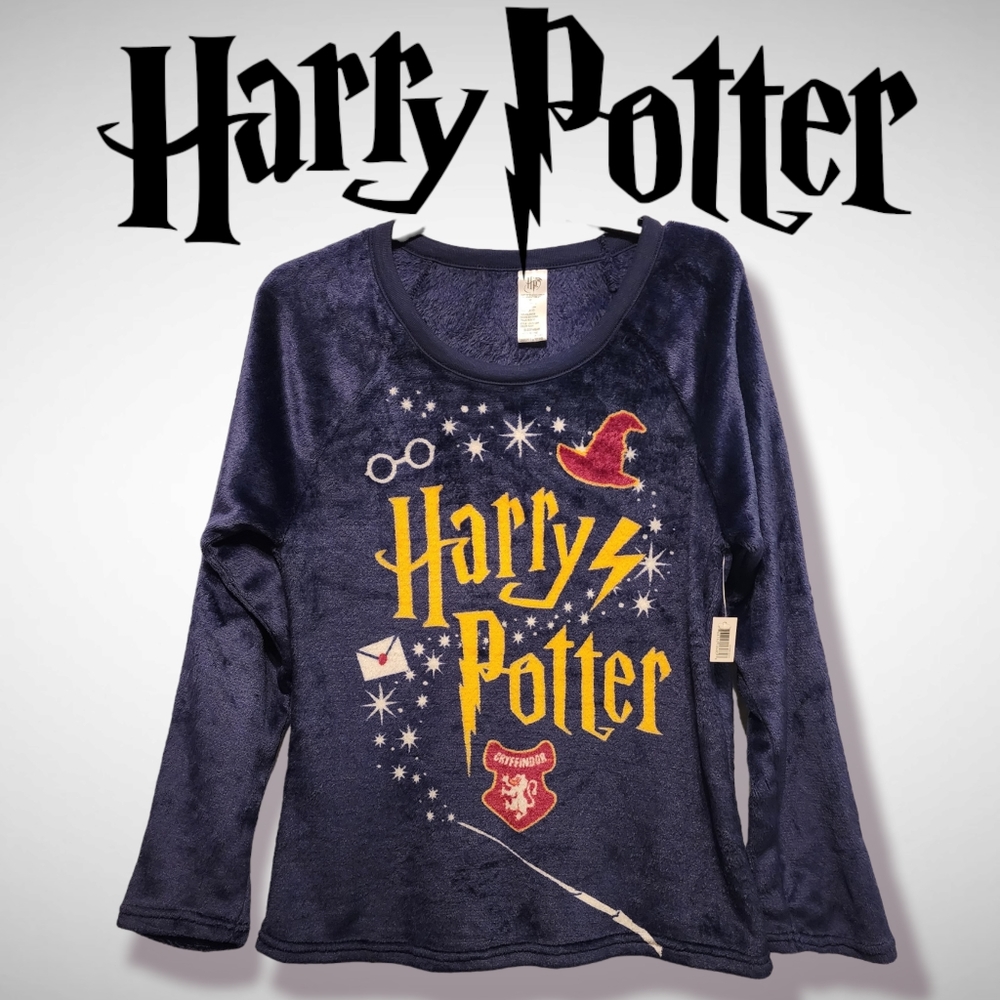 NWT Women's Harry Potter Pajama Top Medium